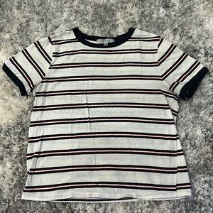 Red, White, and Blue Striped Tee